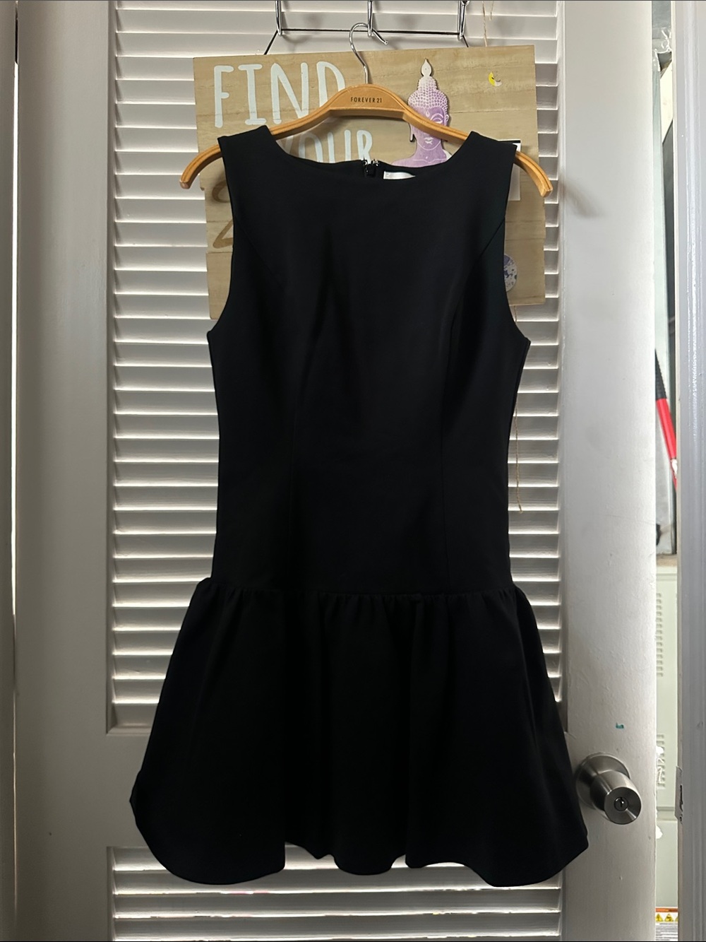Wilfred Melania Black Mini Dress
